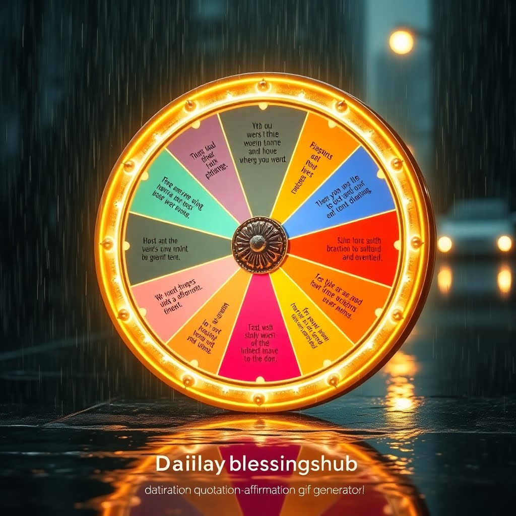 Blessing Wheel