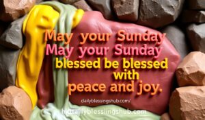 May your sunday be blessed