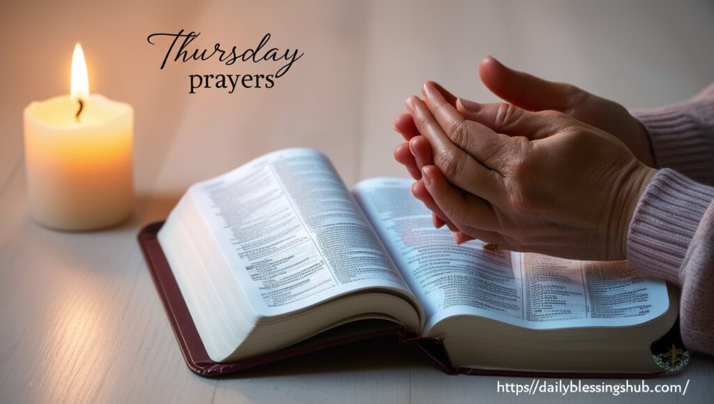 100+ Cute Thursday Blessings to Start Your Day Happy and Beautiful 5 Thursday Prayers