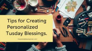 Tips for Creating Personalized Tuesday Blessings