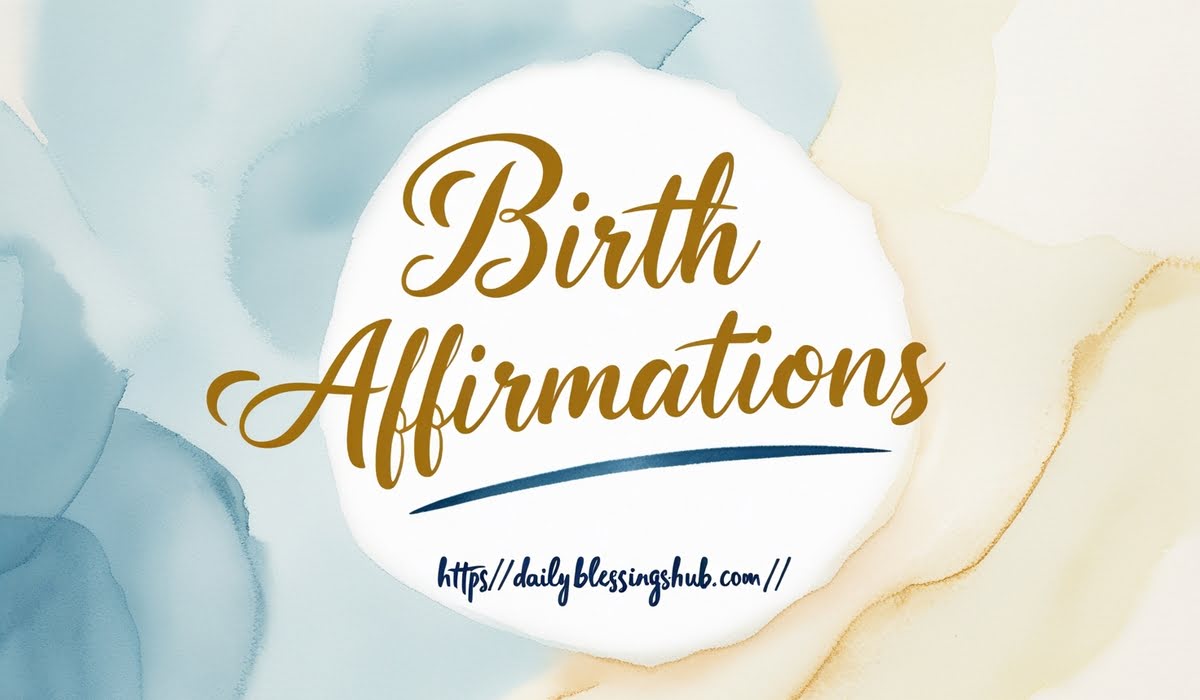 Birth Affirmations