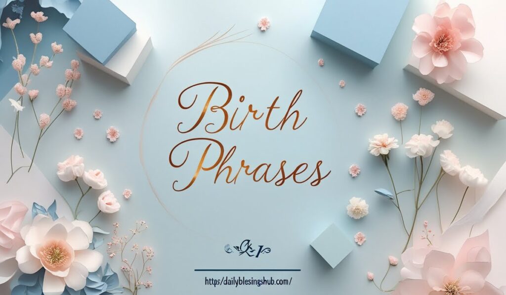 Birth Affirmations: Top 10 Positive Statements to Empower Your Labor and Transform Your Birth Experience 5 Birth Phrases