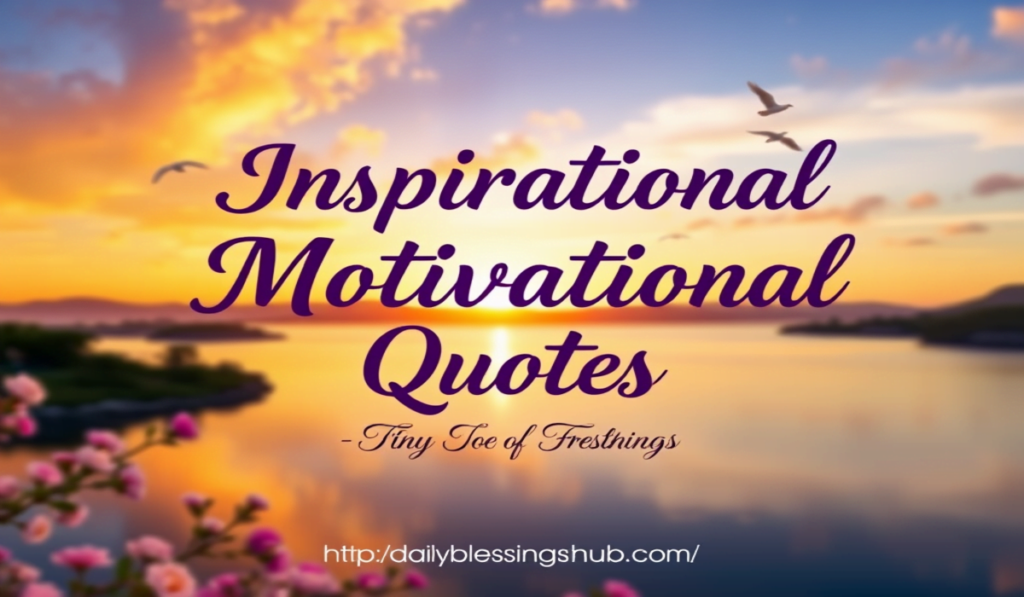  Inspirational Motivational Quotes