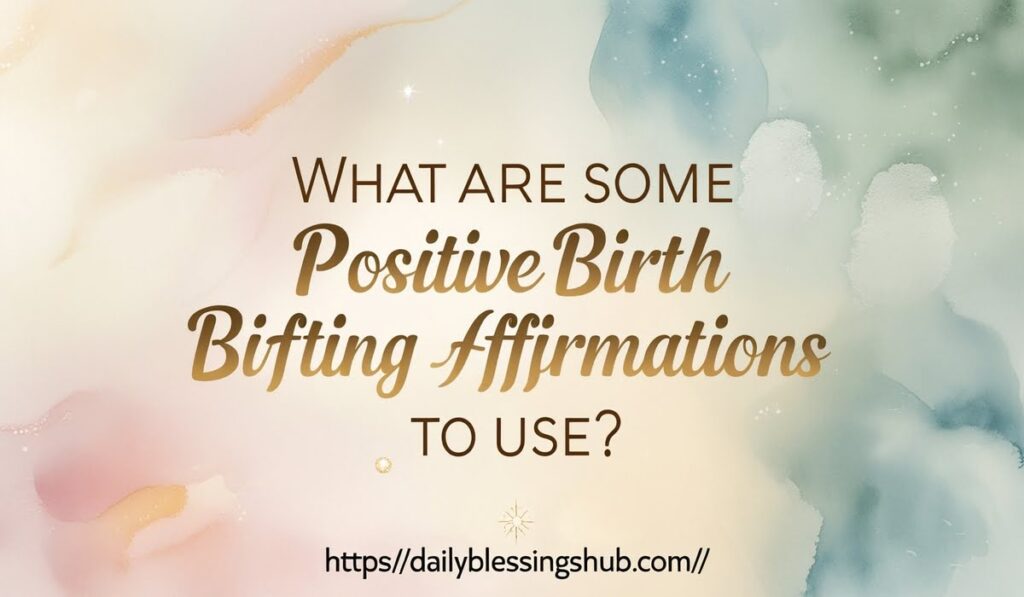 Birth Affirmations: Top 10 Positive Statements to Empower Your Labor and Transform Your Birth Experience 9 What Are Some Positive Birth Affirmations to Use?
