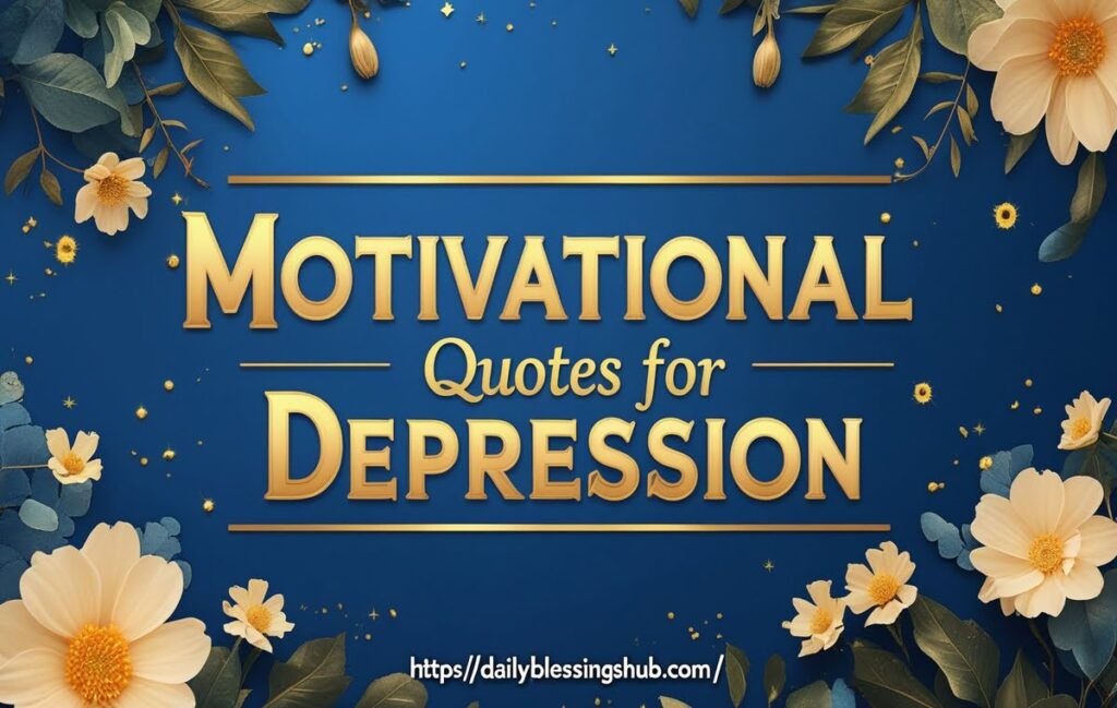 Motivational Quotes for Depression