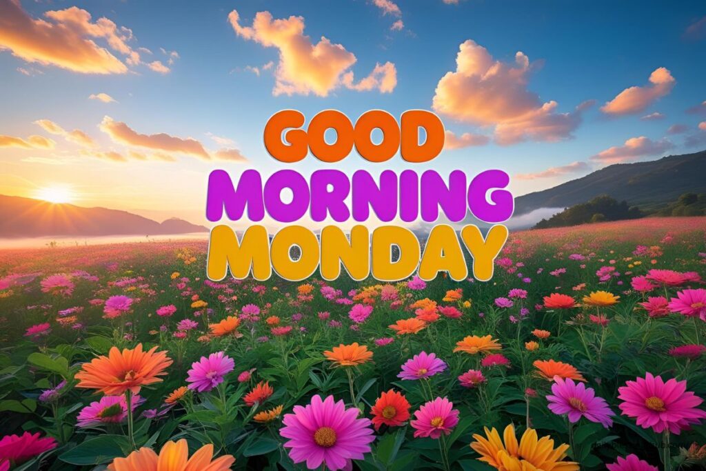 101 Good Morning Monday Blessings to Start Fresh 18 Good Morning Monday
