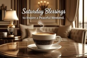 Saturday Blessings to Inspire a Peaceful Weekend