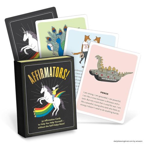summer affirmations Affirmators! Original 50 Affirmation Cards Deck For You Help Yourself